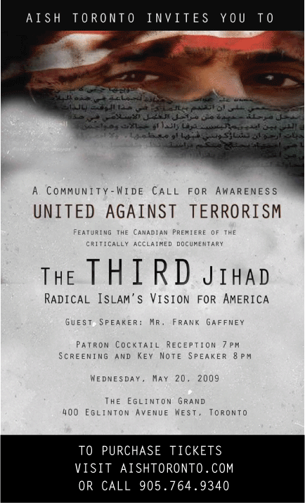 the third jihad   canadian premiere may 20 2009