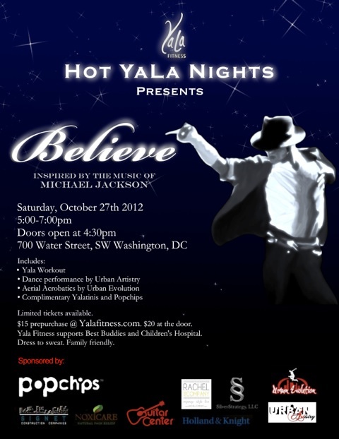 believe workout party by yala fitness october 27 2012