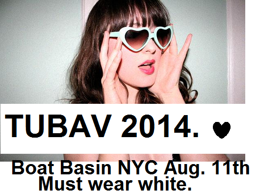 tubav nyc   must wear white august 11 2014