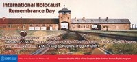 international holocaust remembrance day   gathering to remember january 27 2011