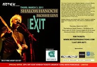 shalom hanoch live concert  toronto  march 3 2011