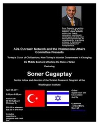 adl presents turkeys clash of civilizations featuring soner cagaptay april 28 2011