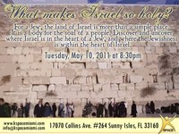 what makes israel so holy torah class may 10 2011