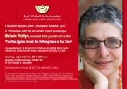 melanie phillips lecture september 12 2011