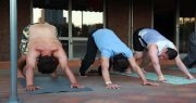 last yoga under the starz  and  watermelon social of 11 september 11 2011