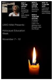 holocaust education week november 7 2011