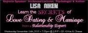 the secrets of love  dating  and  marriage november 16 2011